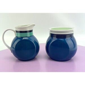 Vintage 70s sugar creamer set, Noritake Hawaiian Holidays, Younger Image